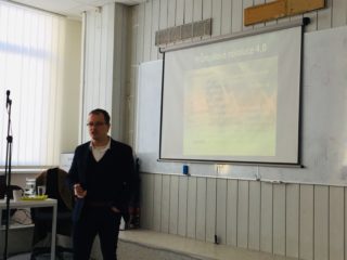 Profesor Vladimír Pikora přednášel na EDUCAnetu - 3