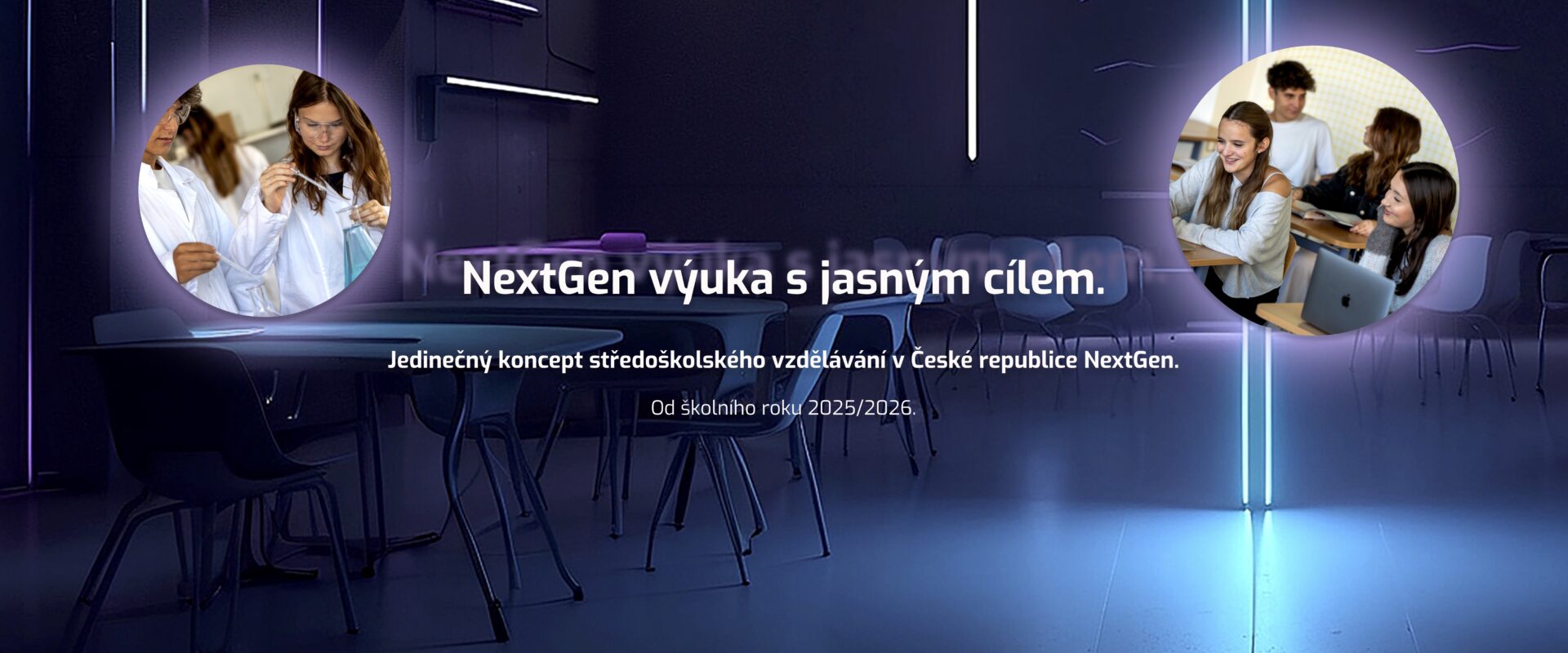 Úvodní sekce NextGen banner - 1