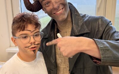 Mikuláš, čert a anděl u nás ve škole