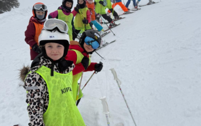 ⛷️ První stupeň na lyžáku!